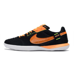 Nike Streetgato Black and Orange Indoor IC Football Boot