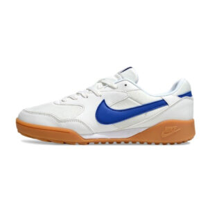 Nike Terra Manta White and Blue Indoor IC Football Boot
